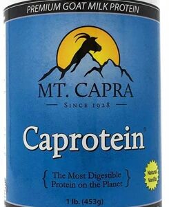 Mt. Capra Products Caprotein™ Premium Goat-Milk Protein Natrual Vanilla -- 1 lb