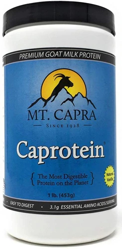 Mt. Capra Products Caprotein™ Premium Goat-Milk Protein Natrual Vanilla -- 1 lb