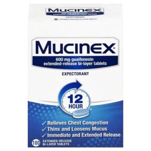 Comprar mucinex expectorant 12 hour® -- 100 tablets preço no brasil cold & flu cough medicine cabinet suplementos em oferta suplemento importado loja 29 online promoção -