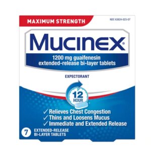 Comprar mucinex se - max strength extended release bi-layer -- 7 tablets preço no brasil cold & flu cough medicine cabinet suplementos em oferta suplemento importado loja 47 online promoção -