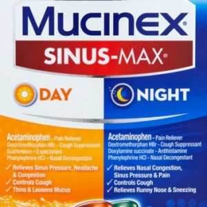 Comprar mucinex sinus-max® day & night -- 24 /24 liquid gels preço no brasil allergy & sinus support medicine cabinet sinus suplementos em oferta suplemento importado loja 11 online promoção -
