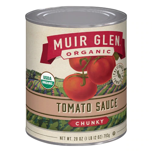 Molho de Tomate Orgânico Muir Glen Chunky - 794g