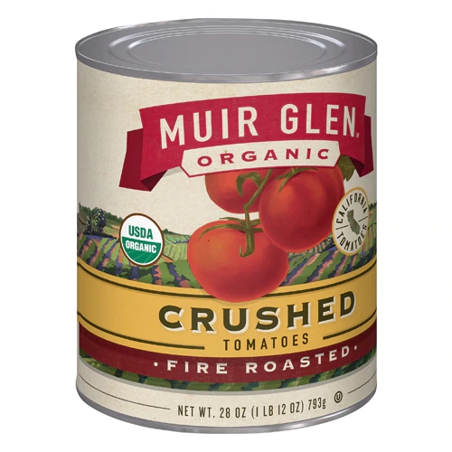 Tomate Picado Muir Glen Orgânico Defumado ao Fogo 794g (28 fl oz)