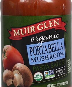Molho de Tomate Orgânico Muir Glen com Cogumelos Portobello - 753ml