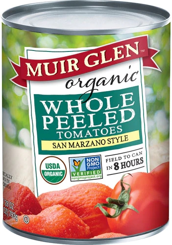 Tomate Pelado Orgânico Muir Glen Estilo San Marzano - 794g