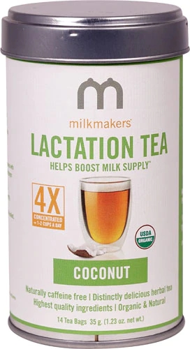 Munchkin Milkmakers® Lactation Tea Coconut -- 14 Tea Bags