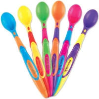 Munchkin Soft Tip Infant Spoons Multi-Color -- 6 Pack