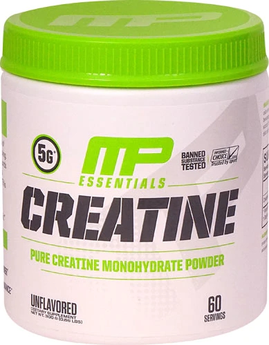 MusclePharm Creatine Essentials Monohidratada Sem Sabor - 60 Doses (Aprox. 300g)