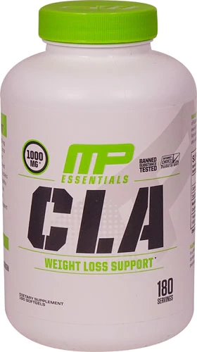 MusclePharm Essentials CLA 1000mg - 180 Doses - Ácido Linoleico Conjugado