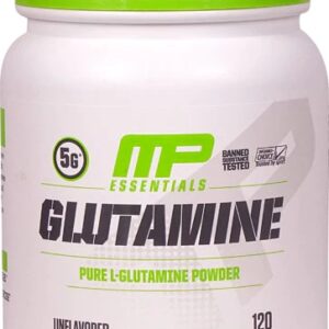 MusclePharm Essentials Glutamine Sem Sabor - 120 Doses - Recuperação Muscular e Imunidade