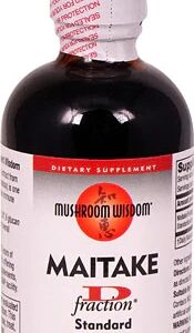 Mushroom Wisdom Maitake D-Fraction 120 mL - Extrato Potente de Cogumelo