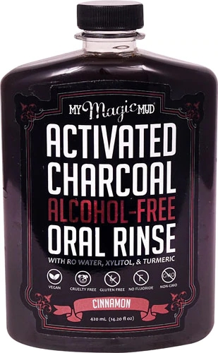 My Magic Mud Activated Charcoal Oral Rinse Cinnamon -- 14.2 fl oz