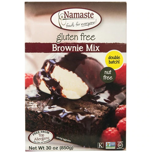 Mistura para Brownie Sem Glúten Namaste Foods - 850g