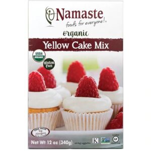 Mistura para Bolo Amarelo Orgânico Sem Glúten Namaste Foods - 368g