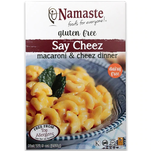 Macarrão com Queijo Sem Glúten Namaste Foods Say Cheez - 255g