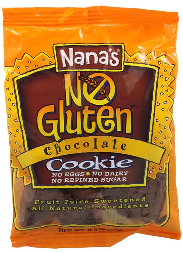 Biscoito Nana's Sem Glúten Chocolate 99g - Delícia Crocante e Saudável