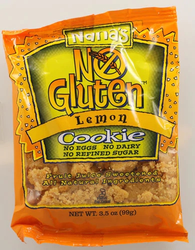 Biscoitos Sem Glúten Nana's Lemon - Sabor Cítrico Refrescante 100g