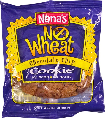 Biscoito Chocolate Chip Sem Glúten Nana's - 90.7g