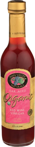 Vinagre de Vinho Tinto Premium Natural Napa Valley - 375ml - Qualidade Superior