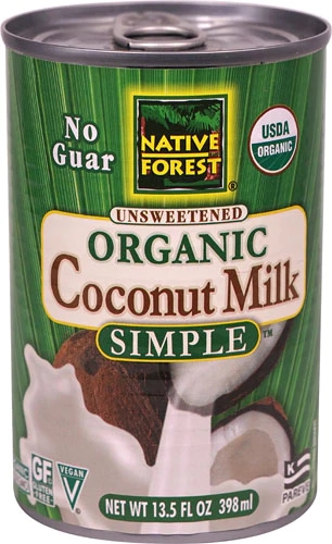 Leite de Coco Orgânico Native Forest Sem Açúcar - 399ml