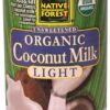 Comprar native forest unsweetened organic coconut milk light -- 13. 5 fl oz preço no brasil beverages coconut milk dairy & dairy alternatives food & beverages suplementos em oferta suplemento importado loja 1 online promoção -