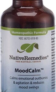 Native Remedies MoodCalm™ 180 Comprimidos: Fórmula Homeopática para Bem-Estar Emocional