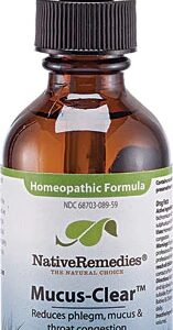 Comprar native remedies mucus-clear™ homeopathic formula -- 2 fl oz preço no brasil asthma & respiratory homeopathic remedies respiratory suplementos em oferta vitamins & supplements suplemento importado loja 5 online promoção -