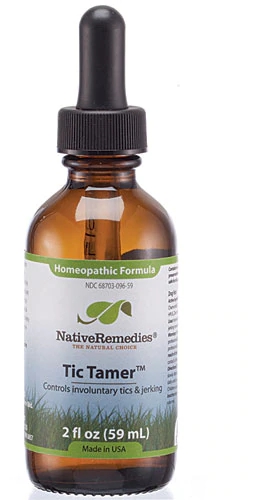 Native Remedies Tic Tamer - Alívio Natural para Tiques e Espasmos - 60ml