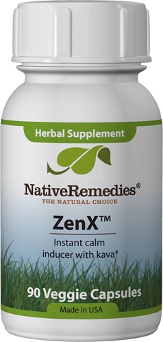 Native Remedies ZenX™ - 90 Cápsulas Vegetais para Bem-Estar e Tranquilidade