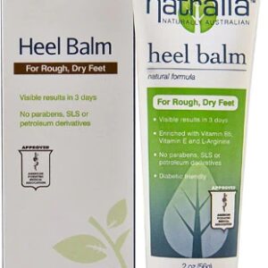 Natralia Heel Balm Sem Fragrância 57g: Hidratação Profunda para Pés Ressecados