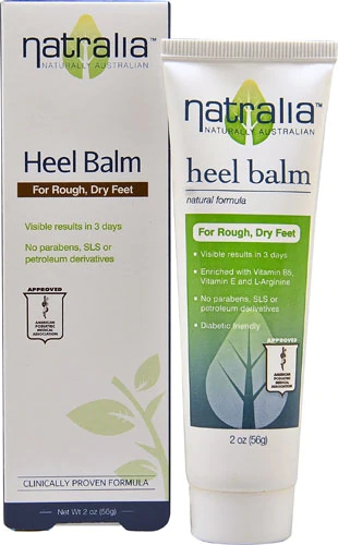 Natralia Heel Balm Sem Fragrância 57g: Hidratação Profunda para Pés Ressecados