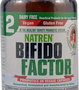 Natren Bifido Factor - 90 Cápsulas - Suplemento Probiótico Sem Lactose