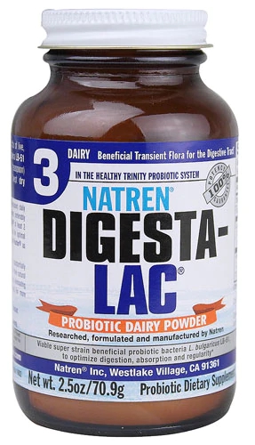 Natren Digesta-Lac® Probiótico Lácteo em Pó - 70g