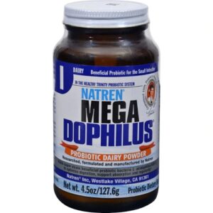 Comprar natren mega dophilus dairy probiotic powder -- 4. 5 oz preço no brasil acidophilus probiotics suplementos em oferta vitamins & supplements suplemento importado loja 245 online promoção -