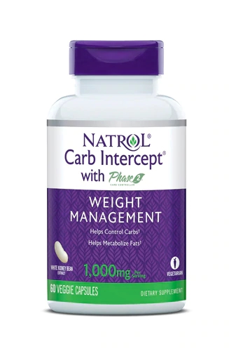 Natrol Carb Intercept® with Phase 2 -- 60 Veggie Caps