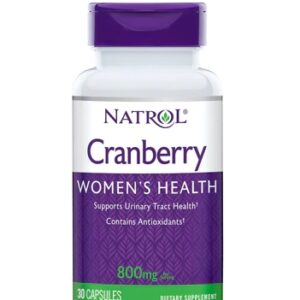 Comprar natrol cranberry -- 800 mg - 30 capsules preço no brasil berries cranberry herbs & botanicals suplementos em oferta suplemento importado loja 73 online promoção -