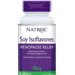Natrol Soy Isoflavones Menopause Relief -- 60 Capsules