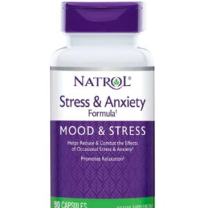Comprar natrol stress and anxiety formula -- 90 capsules preço no brasil mood health stress suplementos em oferta vitamins & supplements suplemento importado loja 89 online promoção -