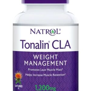 Natrol Tonalin CLA - 1200mg - 90 Cápsulas Gelatinosas para Gerenciamento de Peso