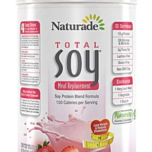 Naturade Total Soy® Shake Substituto de Refeição Sabor Creme de Morango - 505g