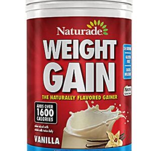 Naturade Weight Gain Baunilha - 1134g: Ganho de Massa Muscular e Nutrição Completa
