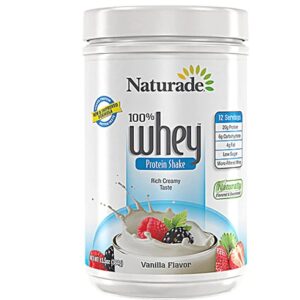 Naturade Whey Protein Shake Baunilha 382g - Proteína e Nutrição Essencial