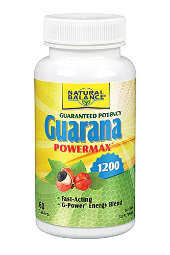 Natural Balance Guarana Powermax 1200mg - 60 Comprimidos - Energia e Foco