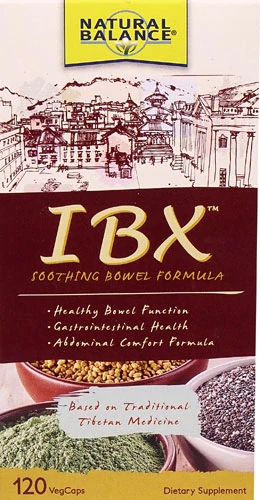 Natural Balance IBX™ Fórmula Calmante Intestinal - 120 Cápsulas Vegetais