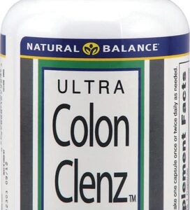 Natural Balance Ultra Colon Clenz 120 Cápsulas Vegetarianas - Limpeza Intestinal