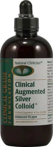 Coloide de Prata Aumentado Natural Clinician 236ml - Suporte ao Bem-Estar Imunológico