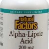 Comprar natural factors alpha-lipoic acid -- 200 mg - 120 capsules preço no brasil alpha lipoic acid - ala suplementos em oferta vitamins & supplements suplemento importado loja 1 online promoção -