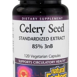 Comprar natural factors celery seed standardized extract -- 120 vegetarian capsules preço no brasil cardiovascular celery seed heart & cardiovascular herbs & botanicals suplementos em oferta suplemento importado loja 5 online promoção -
