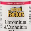 Comprar natural factors chromium and vanadium -- 125 mcg - 90 capsules preço no brasil chromium minerals suplementos em oferta vitamins & supplements suplemento importado loja 1 online promoção -