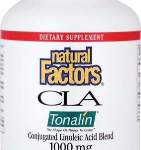 Natural Factors CLA Tonalin® 1000 mg - 90 Cápsulas Gelatinosas
